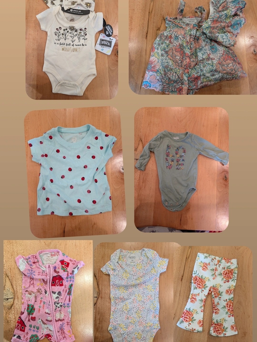 Mixed Baby Girl Clothing Bundle - 3-6 Months